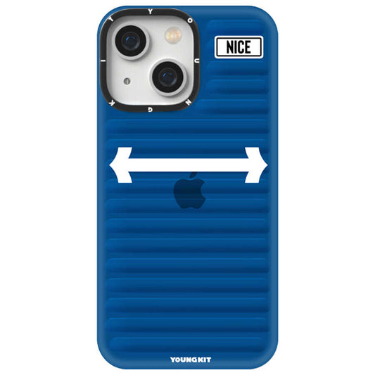 Apple iPhone 13 Case YoungKit Luggage FireFly Series Cover Blue 