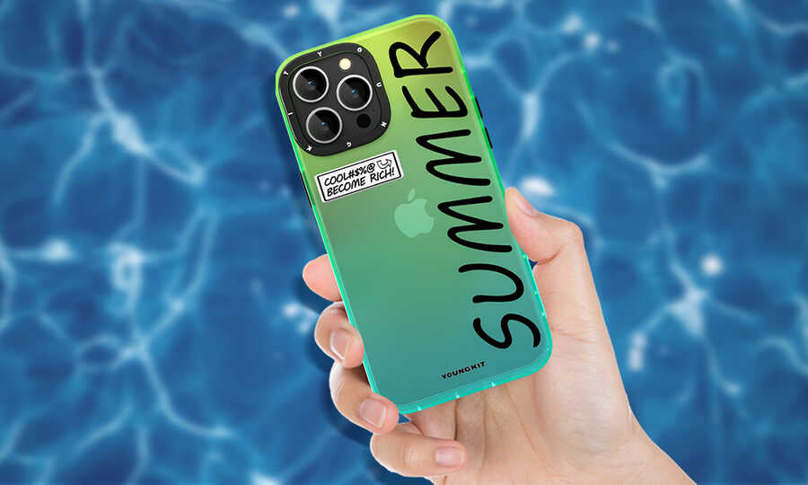 Apple iPhone 13 Case YoungKit Summer Series Cover Orange 