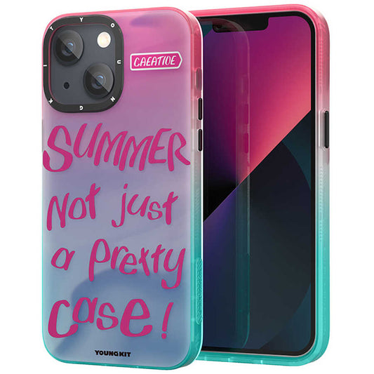 Apple iPhone 13 Case YoungKit Summer Series Cover Purple 