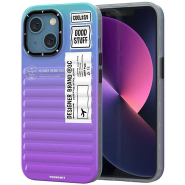 Apple iPhone 13 Case YoungKit The Secret Color Series Cover Blue 