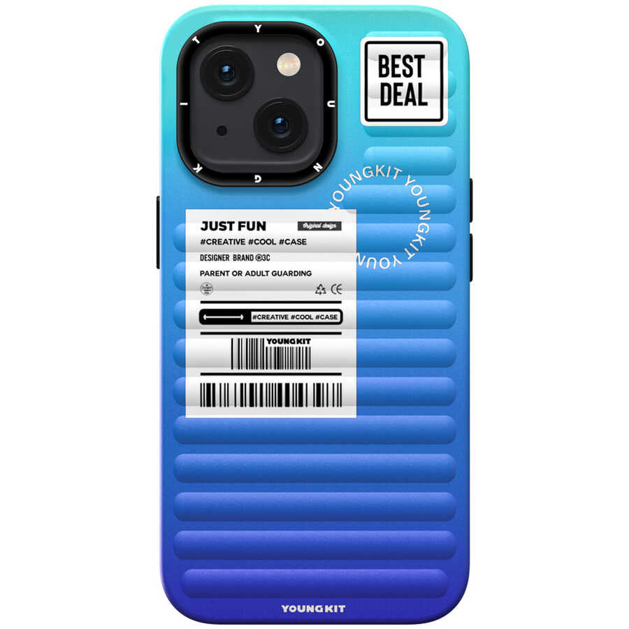 Apple iPhone 13 Case YoungKit The Secret Color Series Cover Orange 