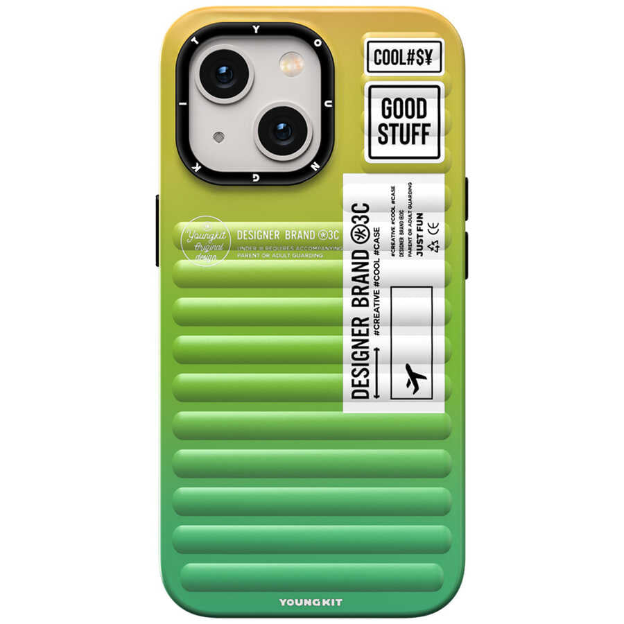 Apple iPhone 13 Case YoungKit The Secret Color Series Cover Orange 