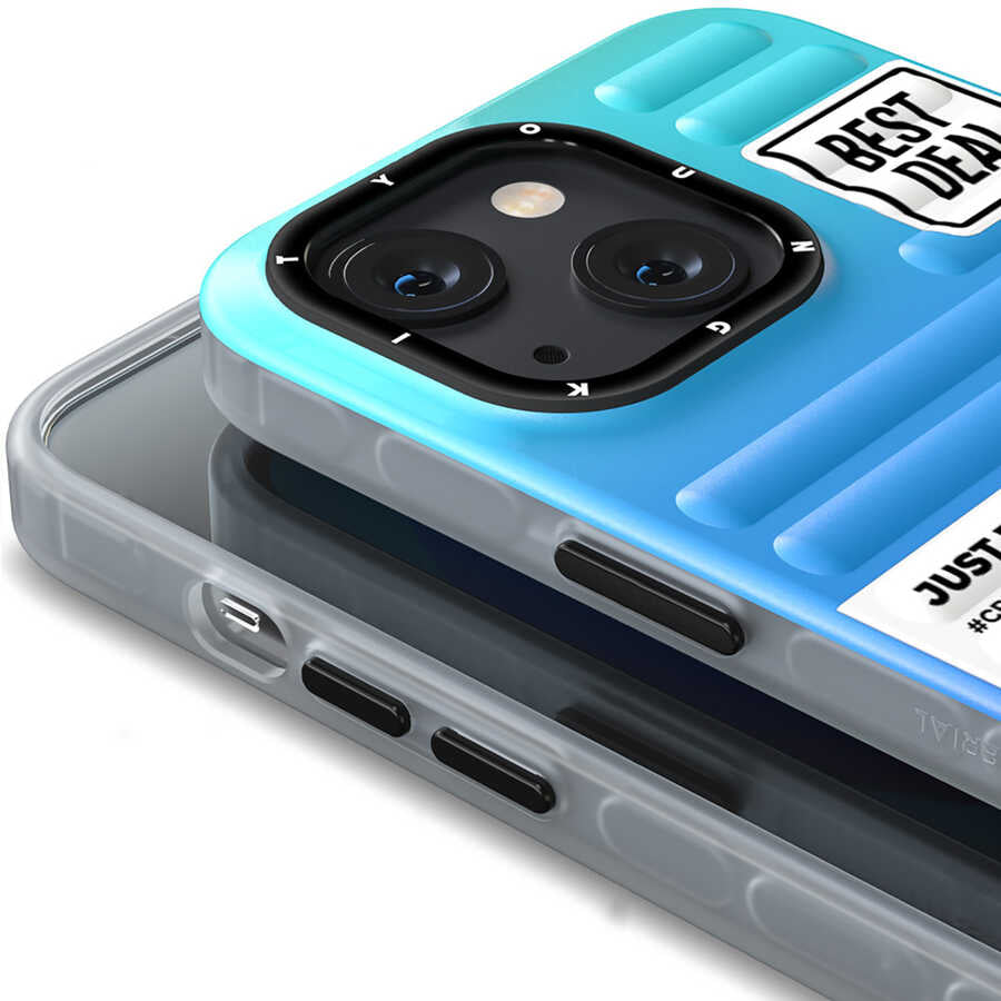 Apple iPhone 13 Case YoungKit The Secret Color Series Cover Blue 