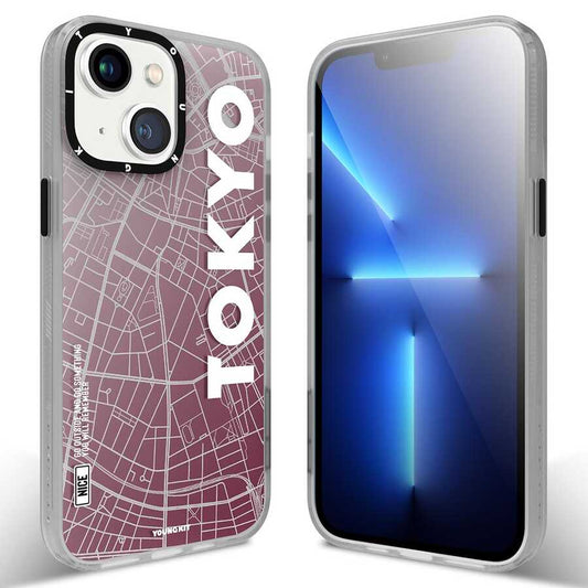 Apple iPhone 13 Case YoungKit World Trip Series Cover Tokyo 