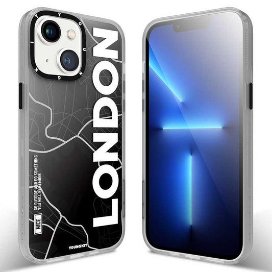 Apple iPhone 13 Case YoungKit World Trip Series Cover London 