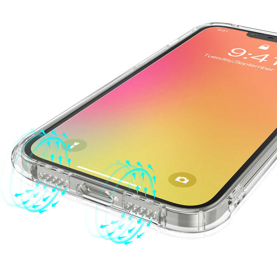 Apple iPhone 13 Mini Case Kajsa Transparent Cover Colorless 
