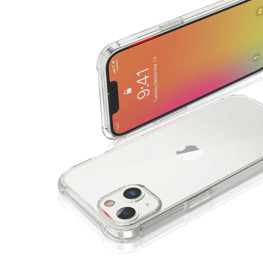Apple iPhone 13 Mini Case Kajsa Transparent Cover Colorless 
