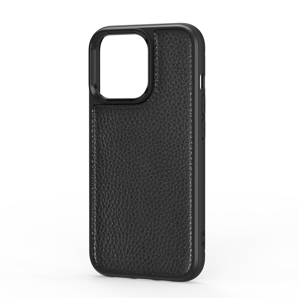 Apple iPhone 13 Mini Case Wiwu Genuine Leather Plastic Calfskin Original Leather Cover Blue 