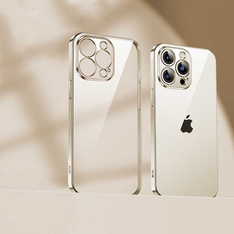 Apple iPhone 13 Pro Benks Matte Electroplated TPU Cover Gold 