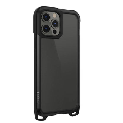 Apple iPhone 13 Pro Kılıf Boyun Askılı Kompozit Tasarımlı Şok Önleyicili Lisanslı Switcheasy Odyssey Kapak Rainbow