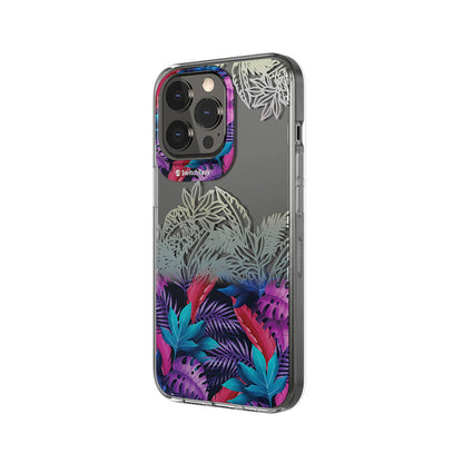 Apple iPhone 13 Pro Kılıf Çift IMD Baskılı Lisanslı Switcheasy Artist Henri Rousseau Kapak Mor
