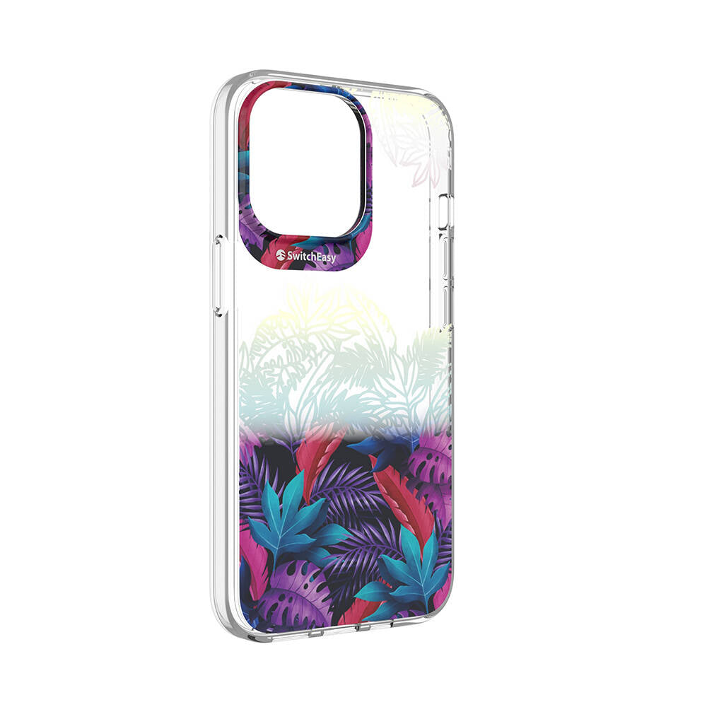 Apple iPhone 13 Pro Kılıf Çift IMD Baskılı Lisanslı Switcheasy Artist Henri Rousseau Kapak Mor