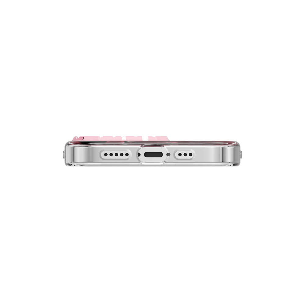 Apple iPhone 13 Pro Kılıf Çift IMD Baskılı Lisanslı Switcheasy Artist Sakura Kapak Pembe
