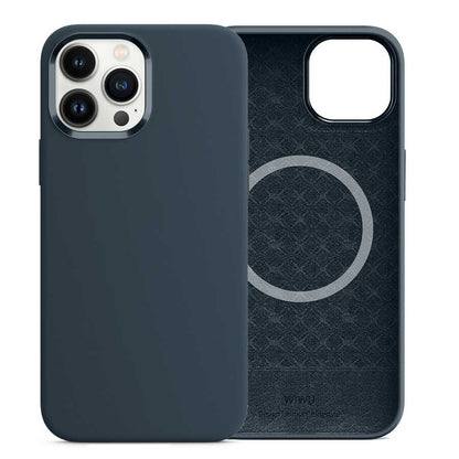 Apple iPhone 13 Pro Kılıf Wiwu M-safe Magnetic Silikon Kapak