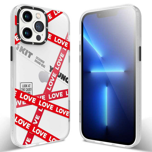 Apple iPhone 13 Pro Case YoungKit Holiday Series Cover White 