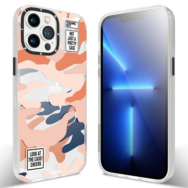 Apple iPhone 13 Pro Case YoungKit Camouflage Series Cover Yellow 