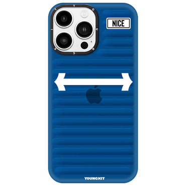 Apple iPhone 13 Pro Case YoungKit Luggage FireFly Series Cover Blue Light 
