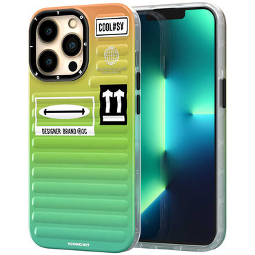 Apple iPhone 13 Pro Case YoungKit The Secret Color Series Cover Orange 