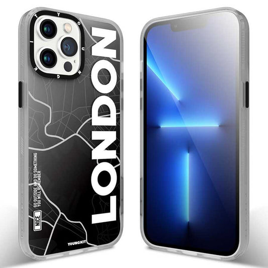 Apple iPhone 13 Pro Case YoungKit World Trip Series Cover London 