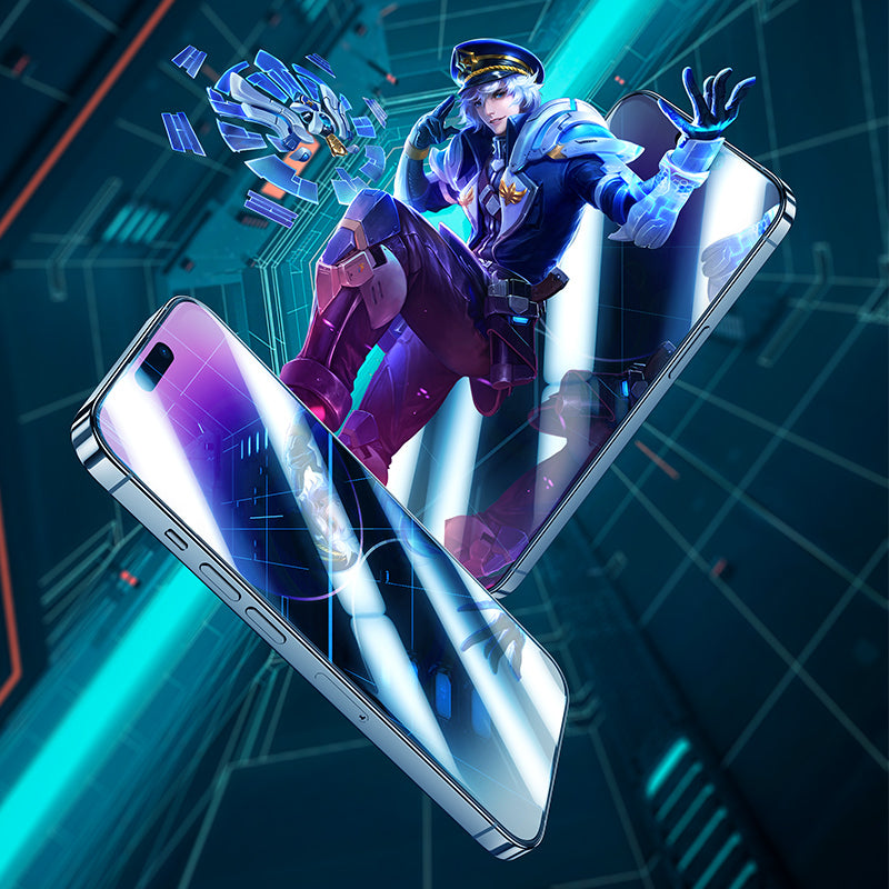 Apple iPhone 13 Pro Max Benks JoyTouch Mat Oyun Ekran Koruyucu + Kolay Uygulama Aparatı Siyah