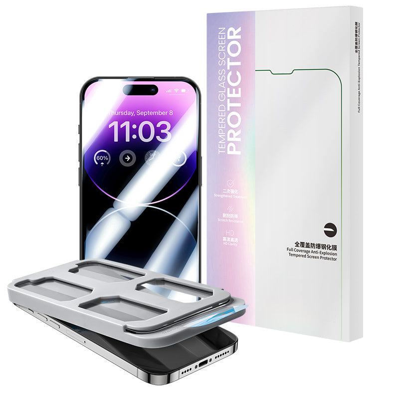 Apple iPhone 13 Pro Max Benks JoyTouch Mat Oyun Ekran Koruyucu + Kolay Uygulama Aparatı Siyah