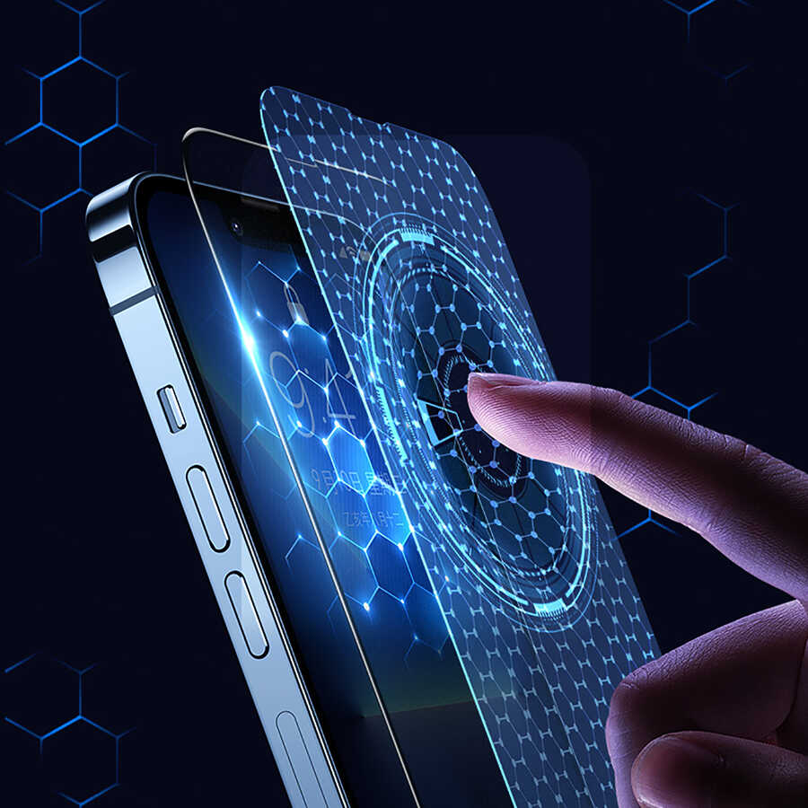 Benks Matte Screen Protector for Apple iPhone 13 Pro Max, Fingerprint-Free, Special Screen Film for Gamers, Black 