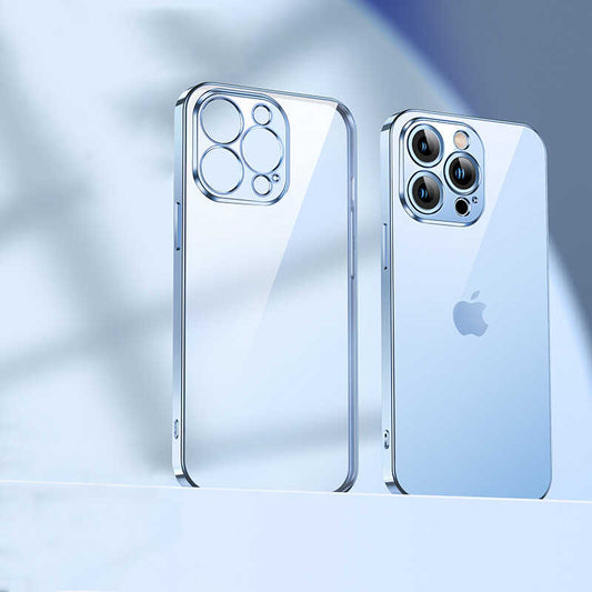 Apple iPhone 13 Pro Max Benks Matte Electroplated TPU Cover Blue 