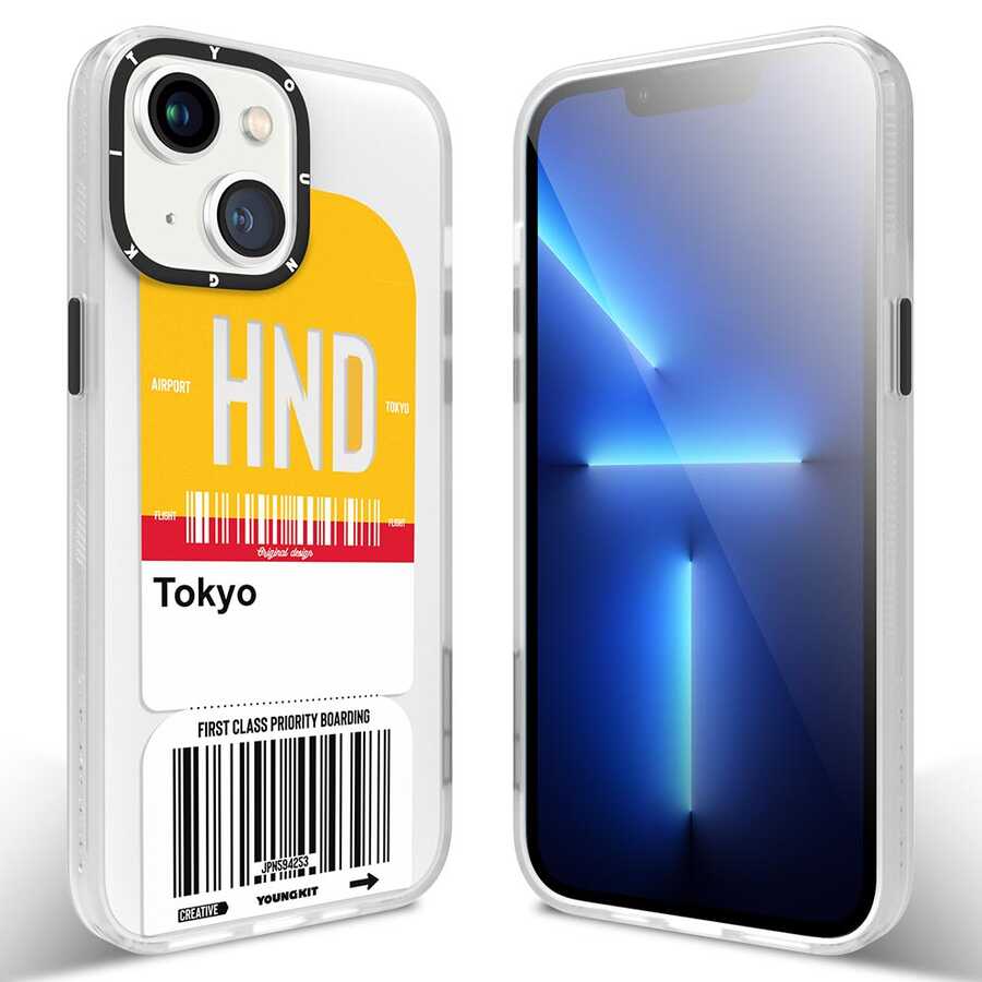 Apple iPhone 13 Case YoungKit Any Time Trip Series Cover CL027 Paris 