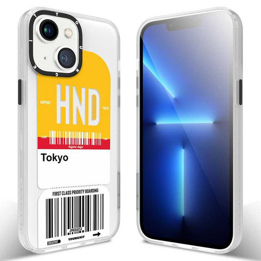 Apple iPhone 13 Case YoungKit Any Time Trip Series Cover CL025 Tokyo 