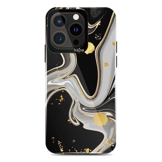 Apple iPhone 13 Pro Max Kılıf Kajsa Shield Plus Abstract Serisi Arka Kapak NO3
