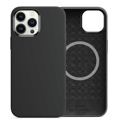 Apple iPhone 13 Pro Max Kılıf Wiwu M-safe Magnetic Silikon Kapak