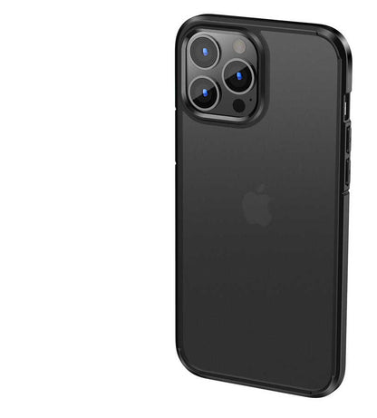 Apple iPhone 13 Pro Max Kılıf Wlons H-Bom Kapak Siyah