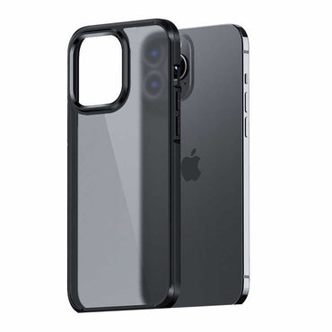 Apple iPhone 13 Pro Max Kılıf Wlons H-Bom Kapak Siyah