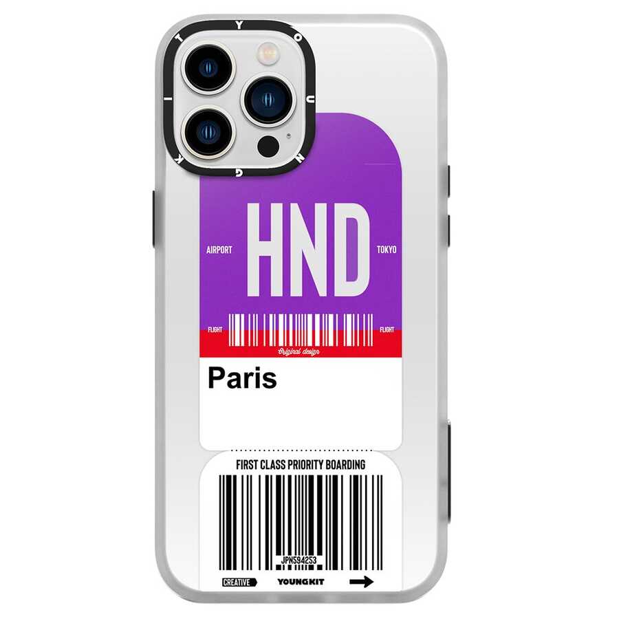 Apple iPhone 13 Pro Max Case YoungKit Any Time Trip Series Cover CL026 Hong Kong 