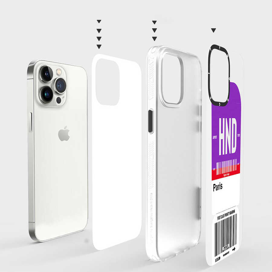 Apple iPhone 13 Pro Max Case YoungKit Any Time Trip Series Cover CL026 Hong Kong 