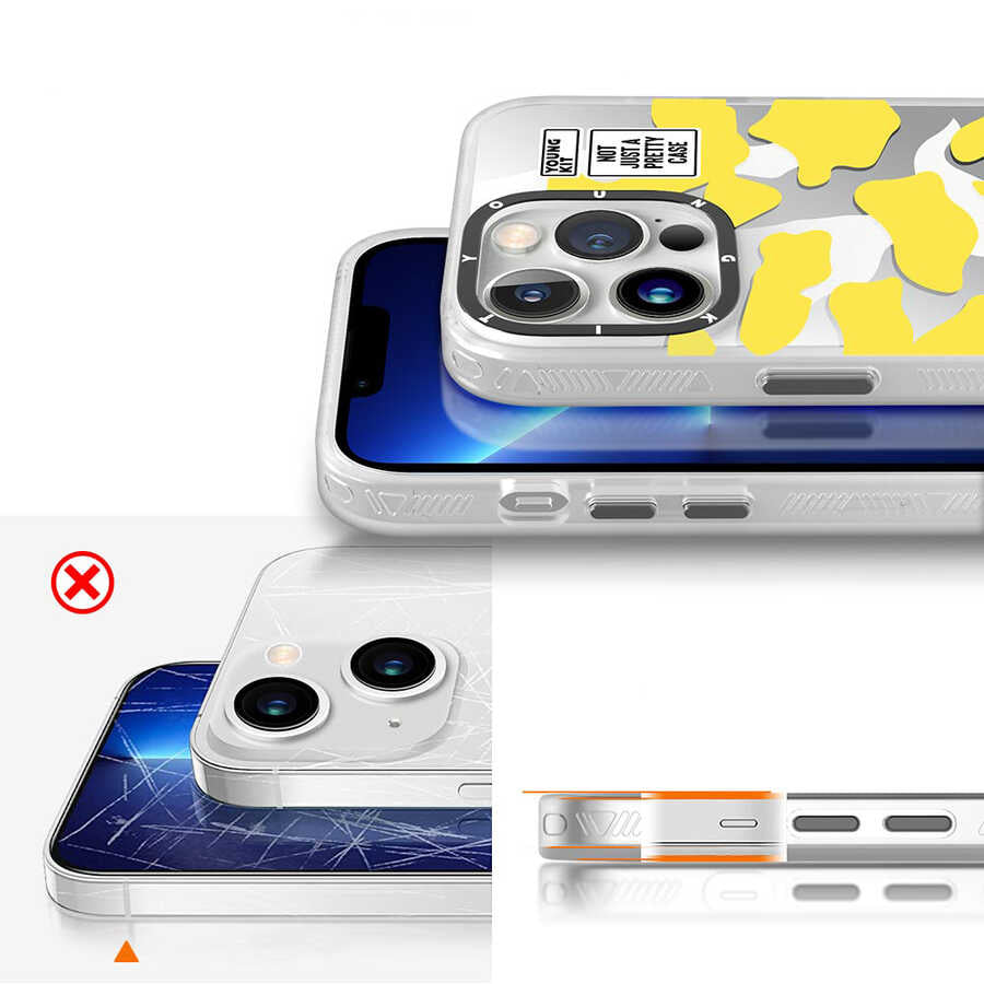 Apple iPhone 13 Pro Max Case YoungKit Camouflage Series Cover Blue 