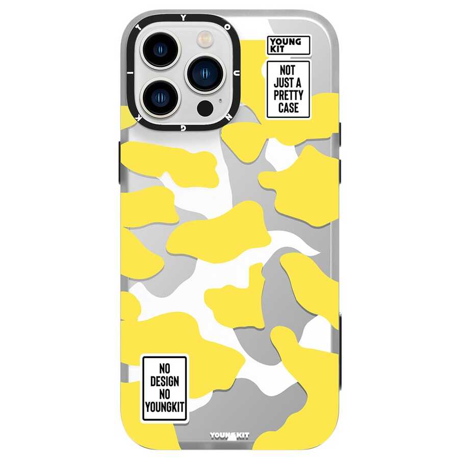 Apple iPhone 13 Pro Max Case YoungKit Camouflage Series Cover Green 