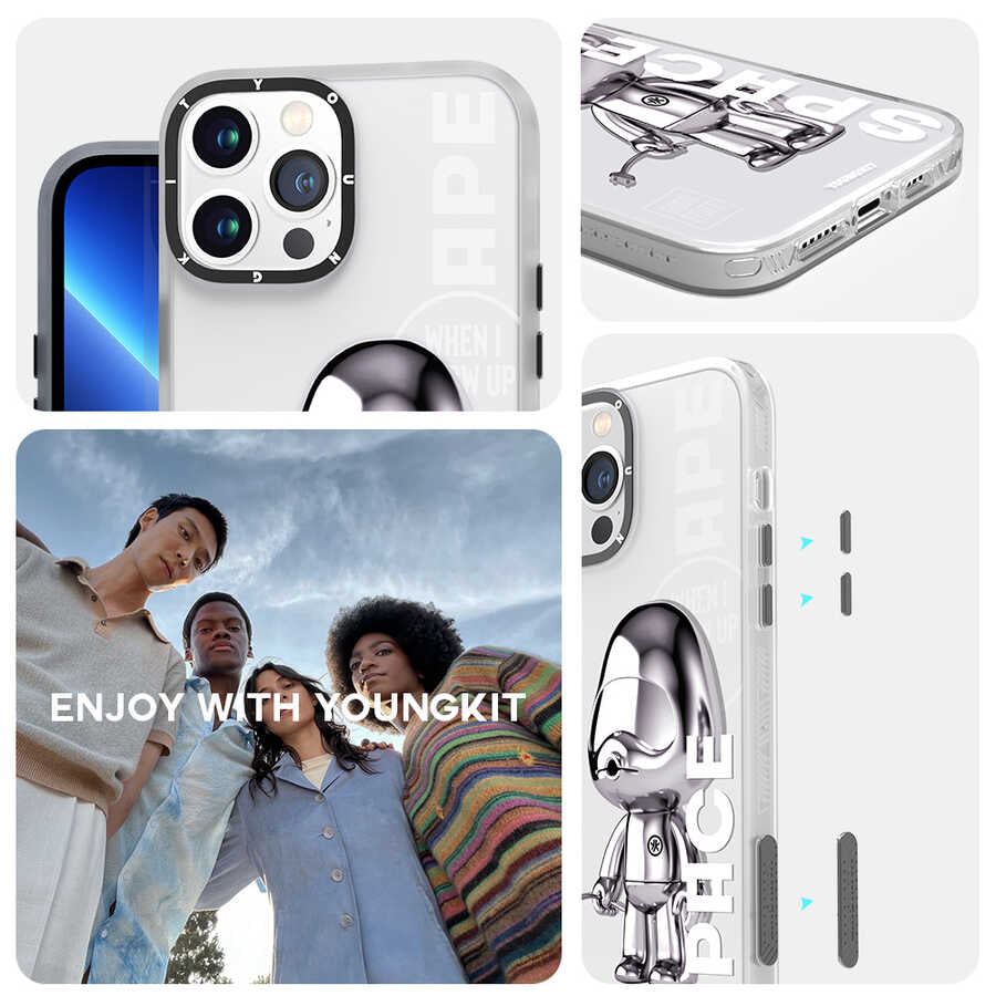 Apple iPhone 13 Pro Max Case YoungKit Classic Series Cover IP001 Space Ape 