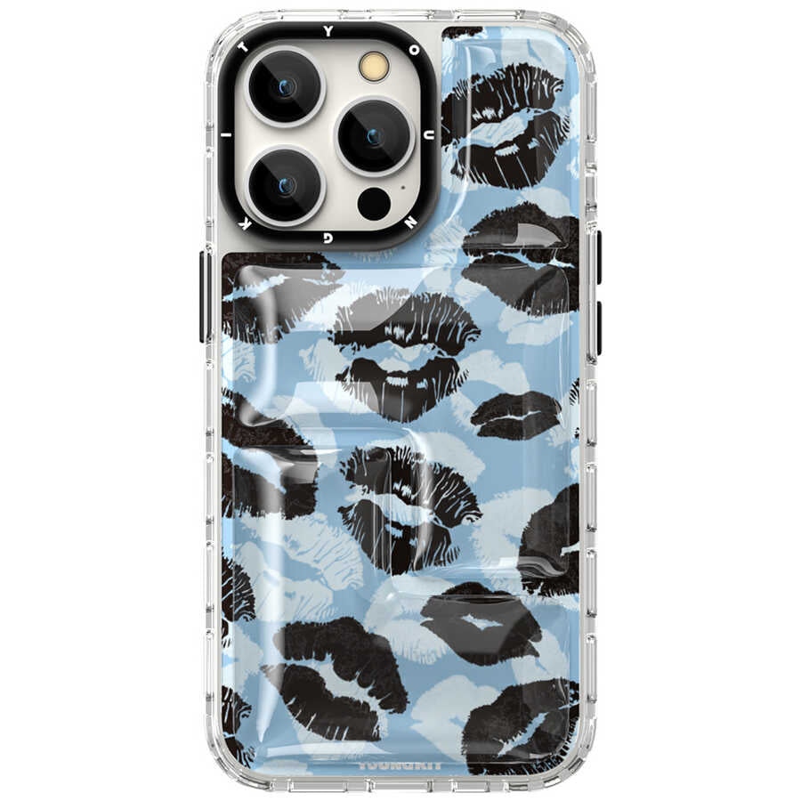 Apple iPhone 13 Pro Max Case YoungKit Leopard Article Series Cover Black 