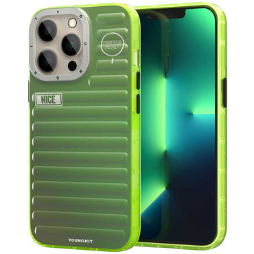 Apple iPhone 13 Pro Max Case YoungKit Plain Colored Series Cover Blue 