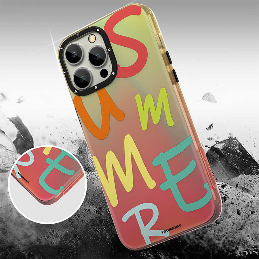 Apple iPhone 13 Pro Max Case YoungKit Summer Series Cover Purple 