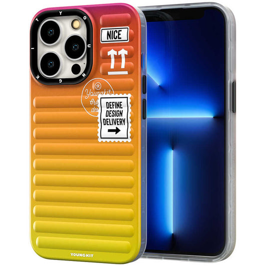 Apple iPhone 13 Pro Max Case YoungKit The Secret Color Series Cover Orange 