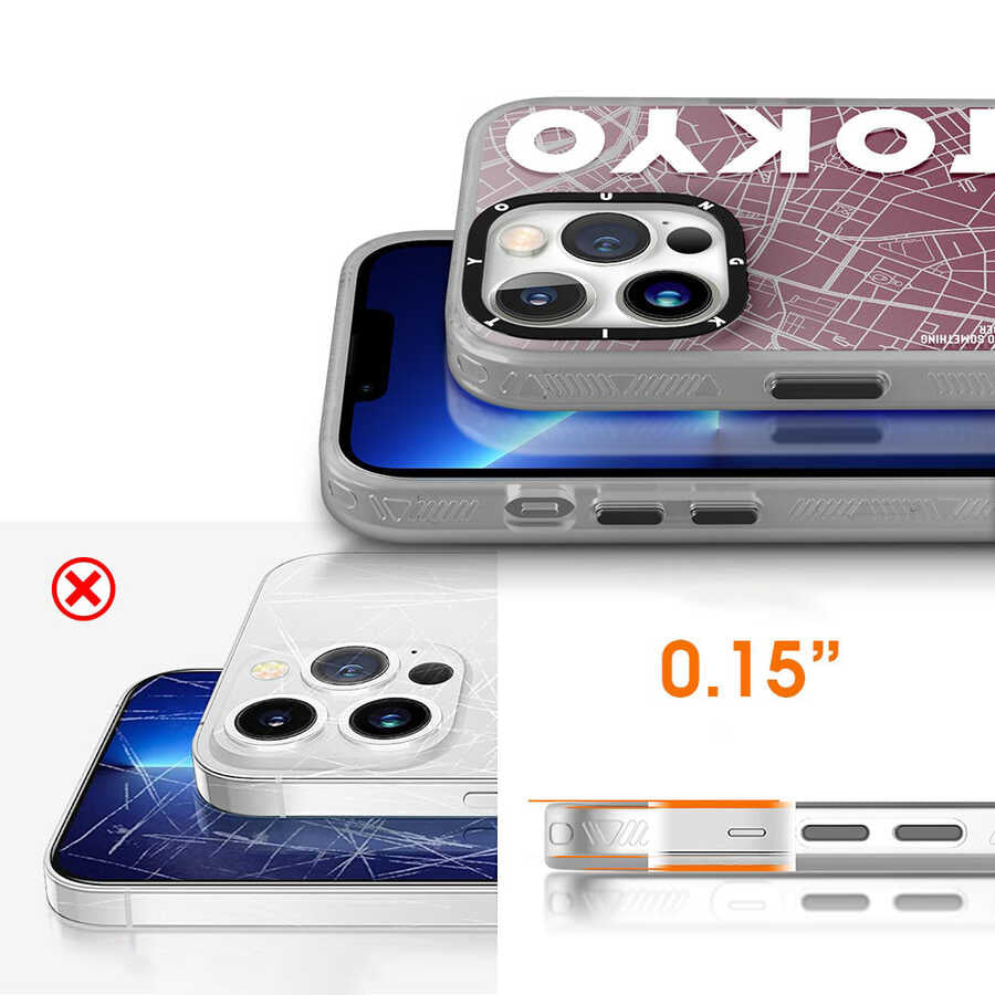 Apple iPhone 13 Pro Max Case YoungKit World Trip Series Cover Paris 