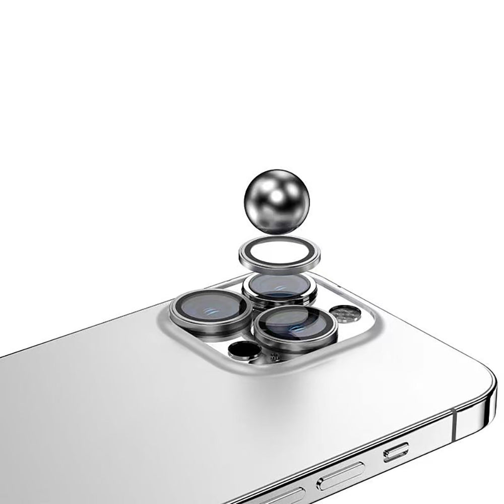 Apple iPhone 13 Zore Micro Camera Lens Protector Silver 