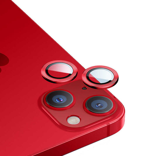 Apple iPhone 14 Benks New KR Camera Lens Protector Red 