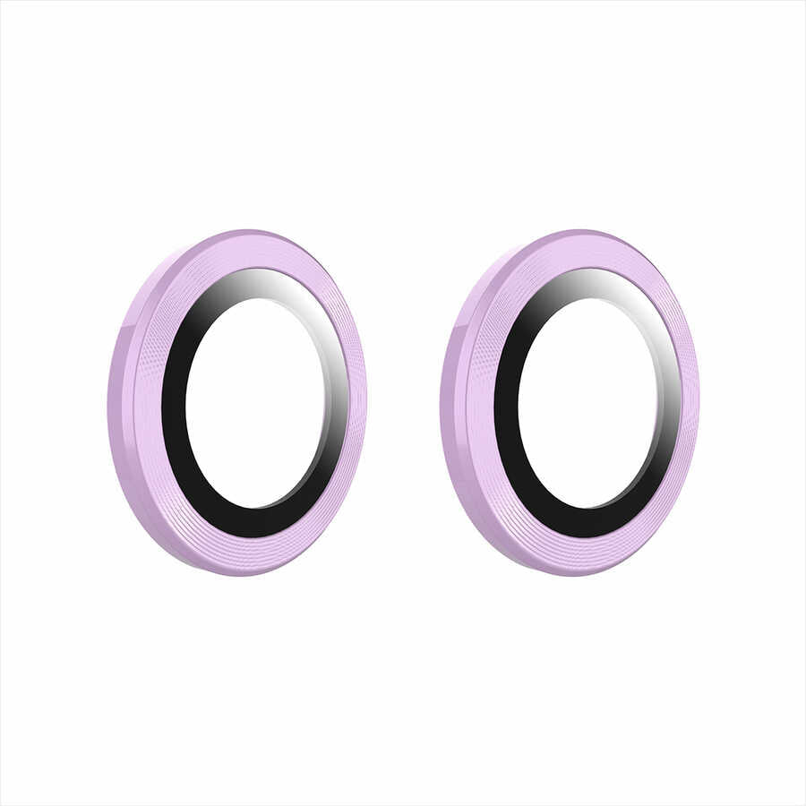 Apple iPhone 14 Go Des Eagle Camera Lens Protector Purple