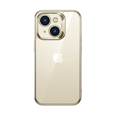 Apple iPhone 14 Case Benks Electroplating TPU Cover with Screen Protector Silver