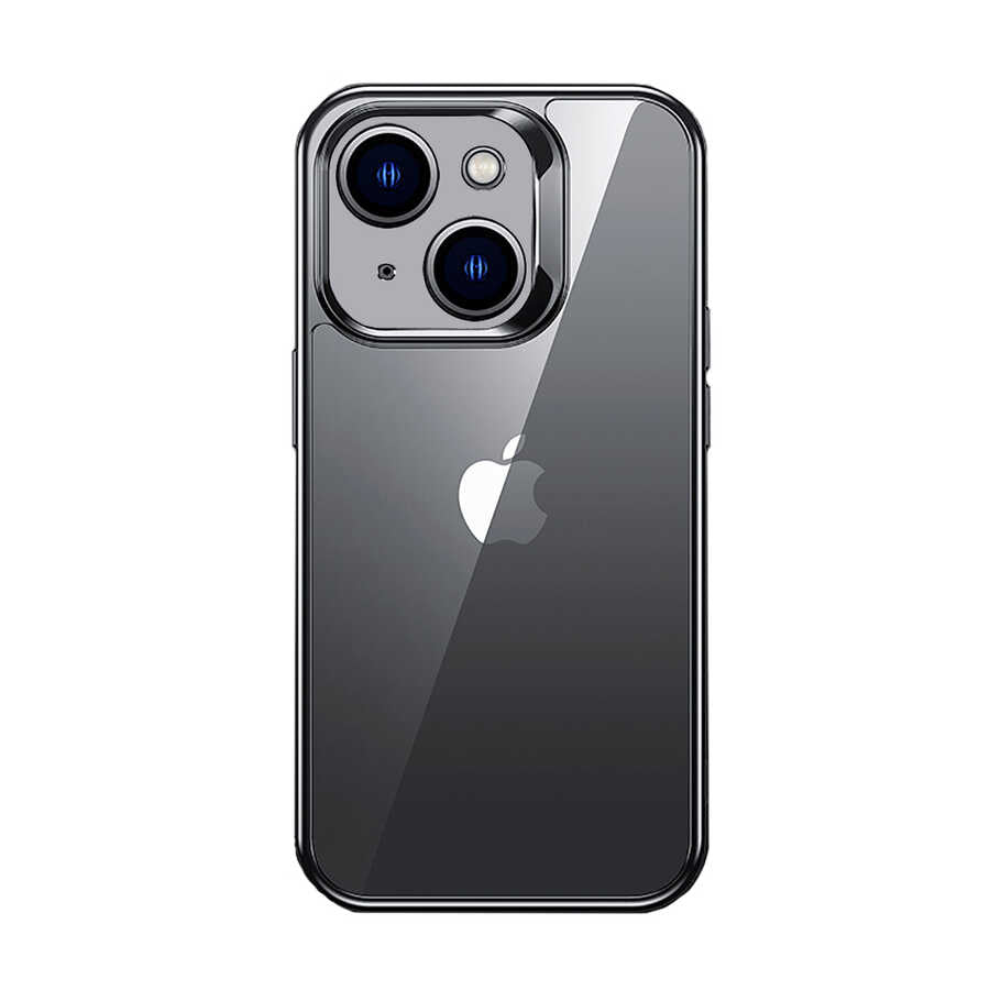 Apple iPhone 14 Case Benks Electroplating TPU Cover with Screen Protector Black