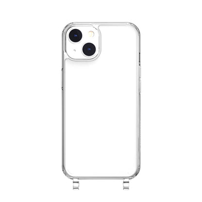 Apple iPhone 14 Kılıf Boyun Askılı Şok Önleyicili Şeffaf Lisanslı Switcheasy Play Kapak Lacivert