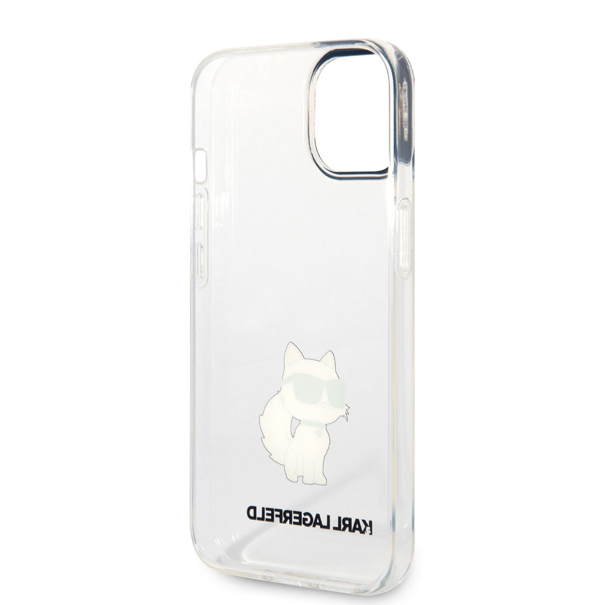 Apple iPhone 14 Case Karl Lagerfeld Transparent Choupette Design Cover Colorless 